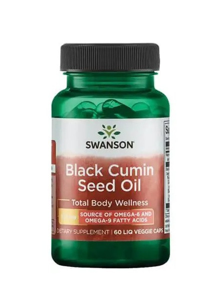 Black Cumin Seed Oil 500 mg 60 Caps Swanson (256724676)