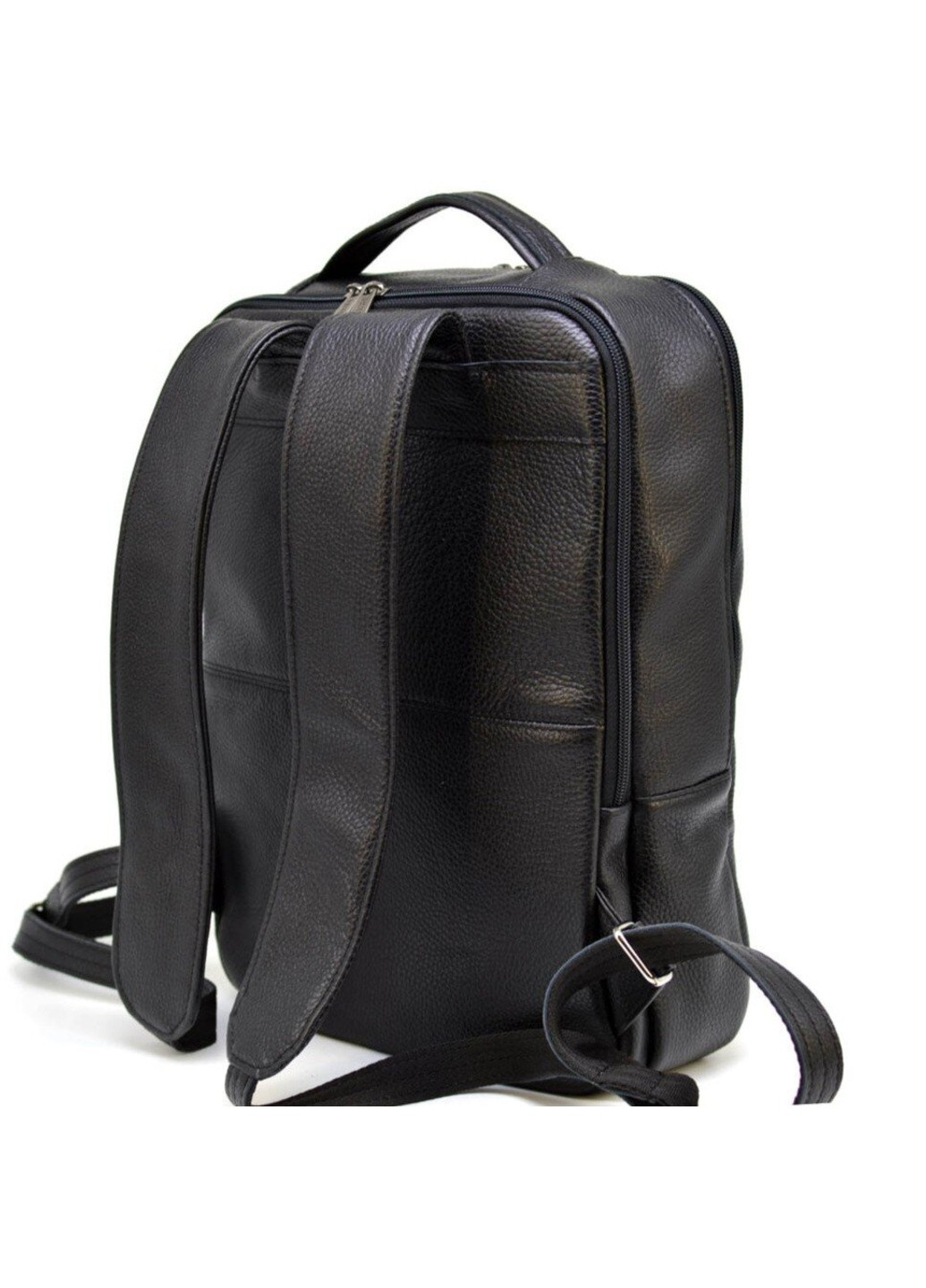 Шкіряний чоловічий чорний рюкзак fa-7280-3md TARWA (263776709)