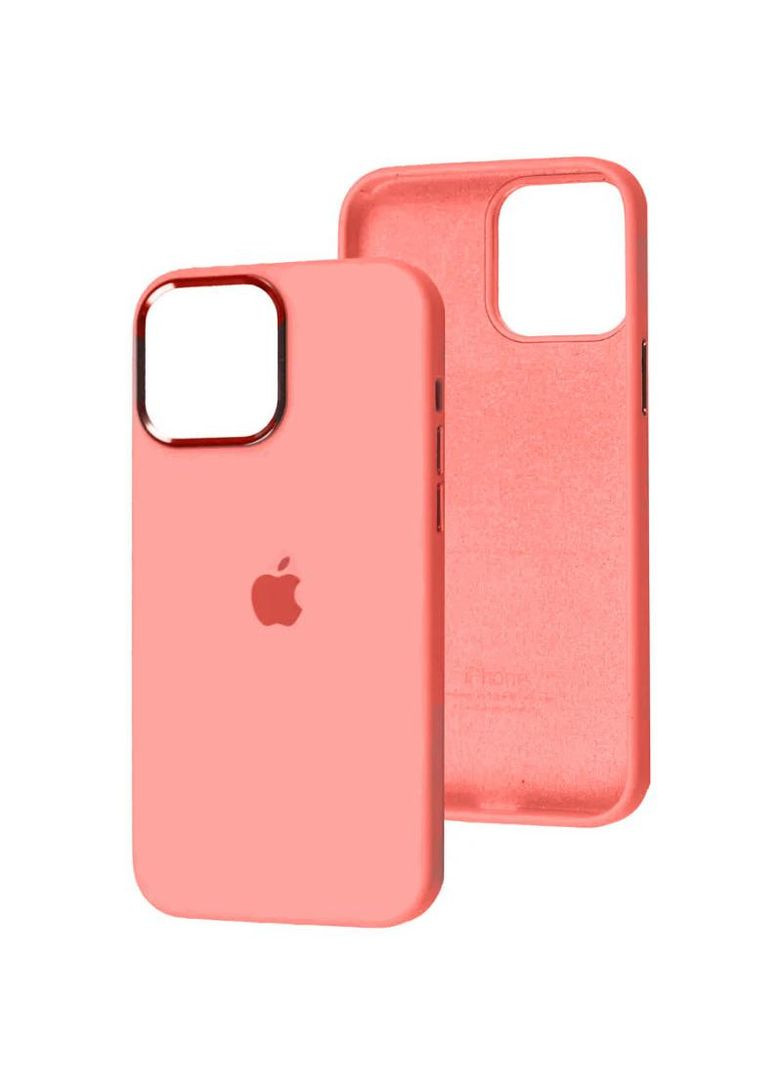 Чехол Silicone Case с металлическими кнопками для Apple iPhone 13 Pro (6.1") Epik (261324365)