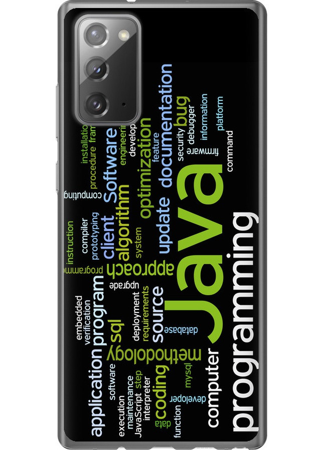 Силіконовий чохол '5615' для Endorphone Samsung Galaxy Note 20 (258183163)