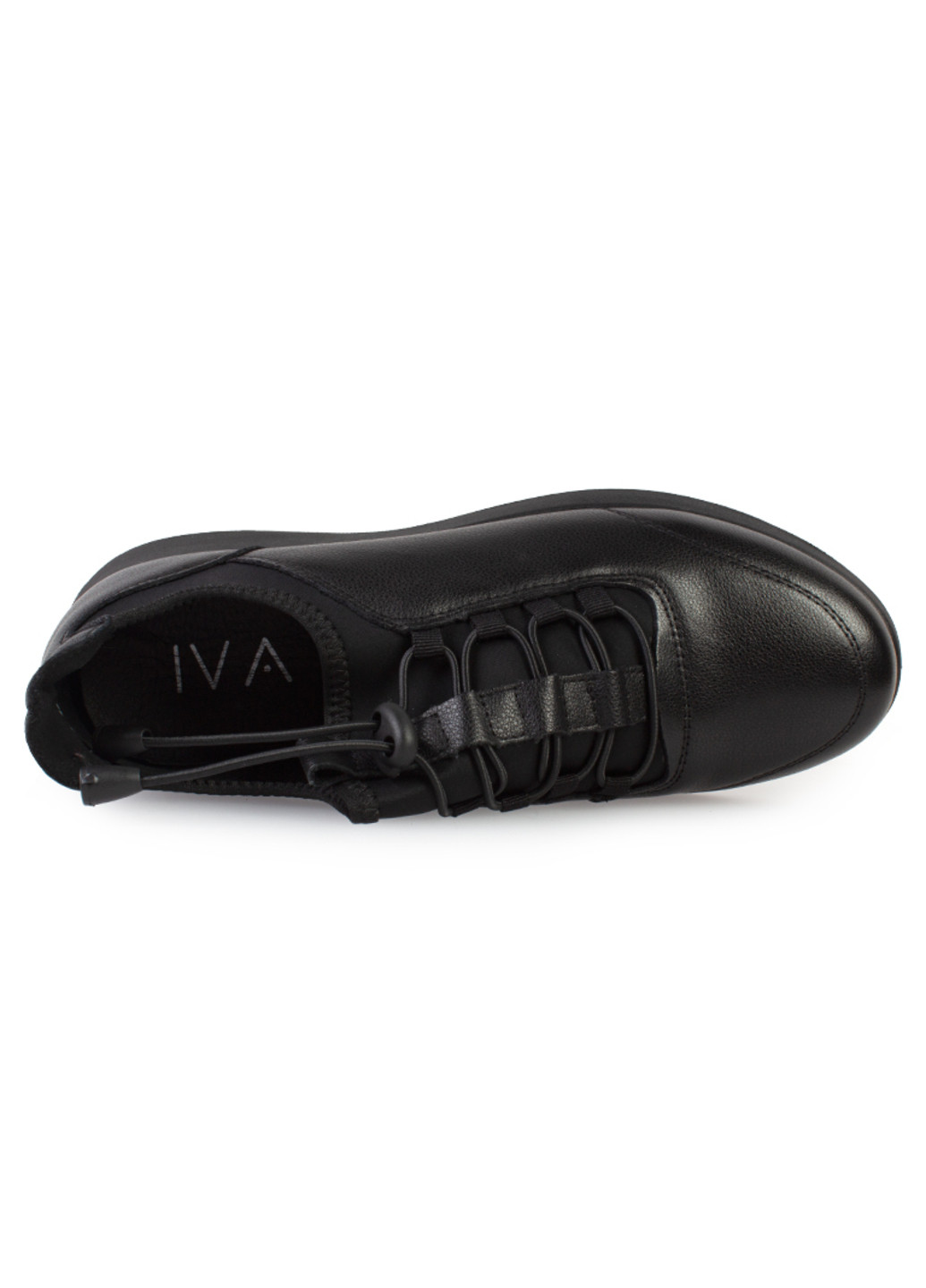Черные демисезонные кроссовки женские бренда 8401430_(1) Iva