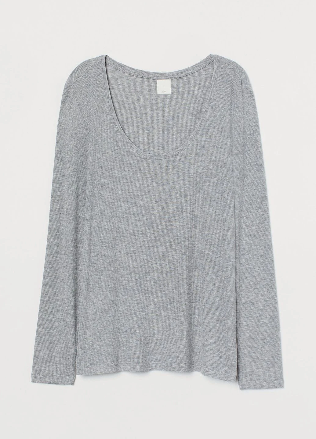 Лонгслів,сірий, Basic H&M (260595333)