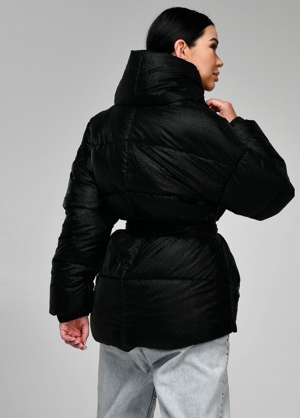 Черная зимняя женская зимняя куртка X-Woyz