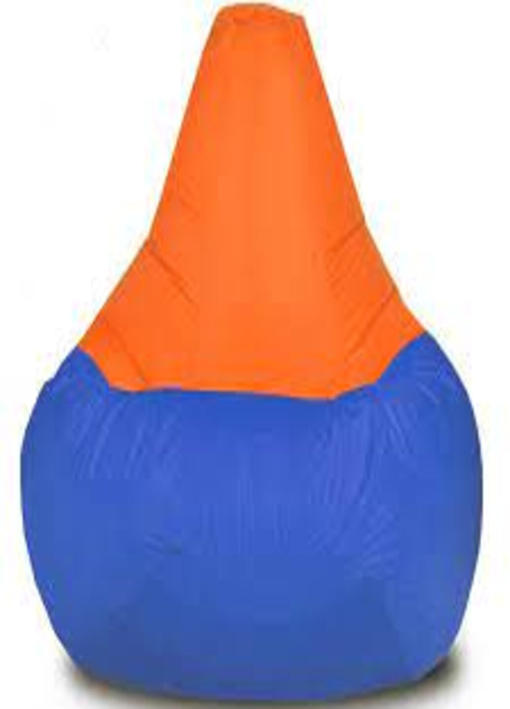 Кресломешок Груша Комби большая Синяя с Оранжевым No Brand (257999381)