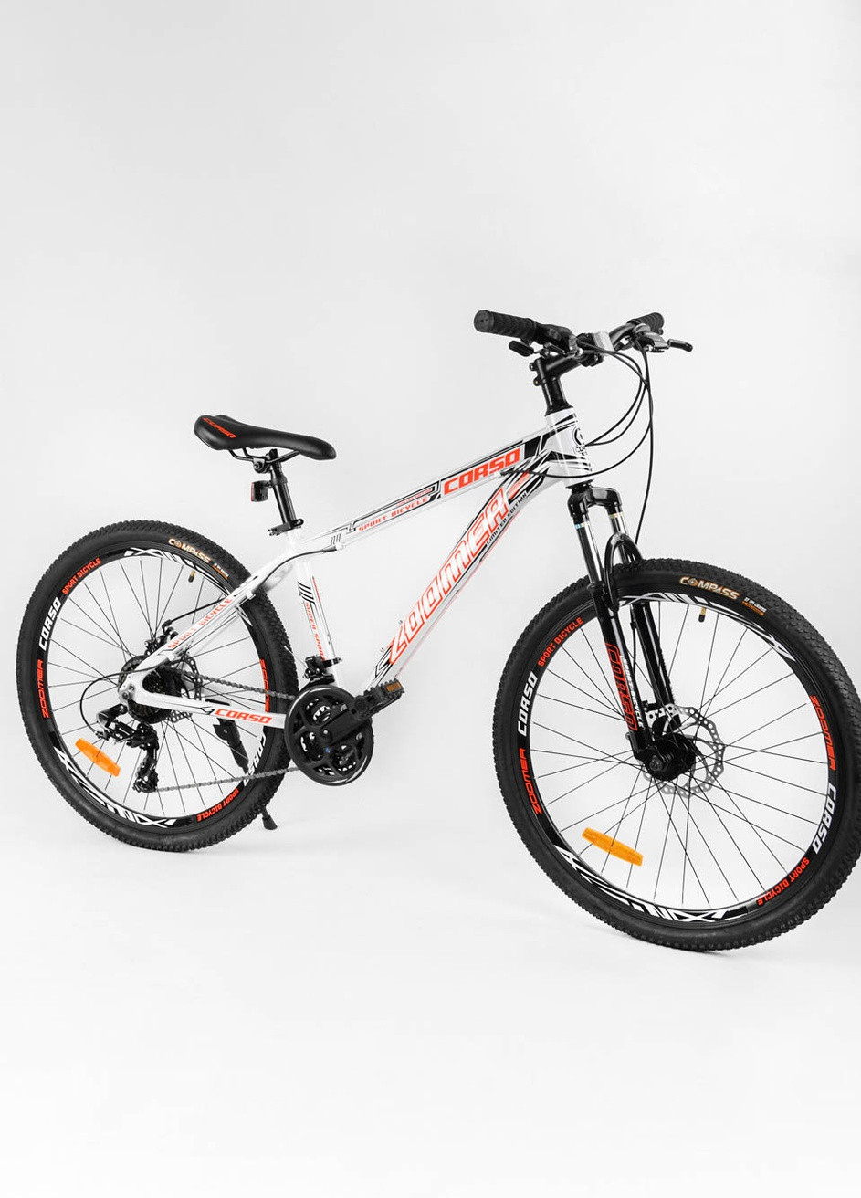 Велосипед спортивний «Zoomer» 26" дюймів колір різнокольоровий ЦБ-00213466 Corso (259422411)