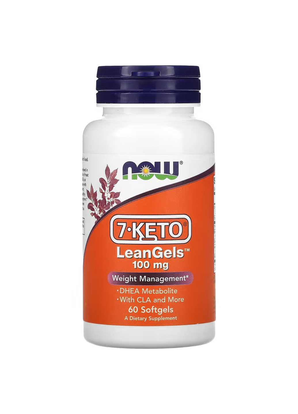 7-Кето Дегидроэпиандростерон Комплекс Контроля Веса 7-KETO LeanGels 100 мг - 60 софтгель Now Foods (269461814)