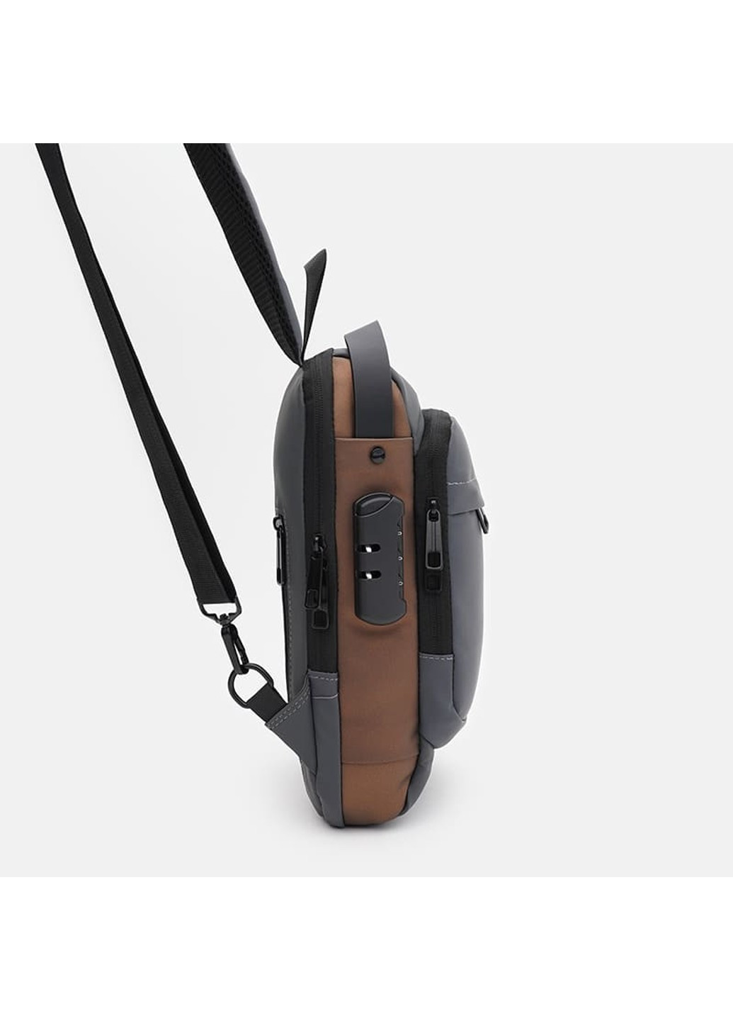 Сумка-слінг чоловіча C1BLH626gr-gray Monsen (277925940)