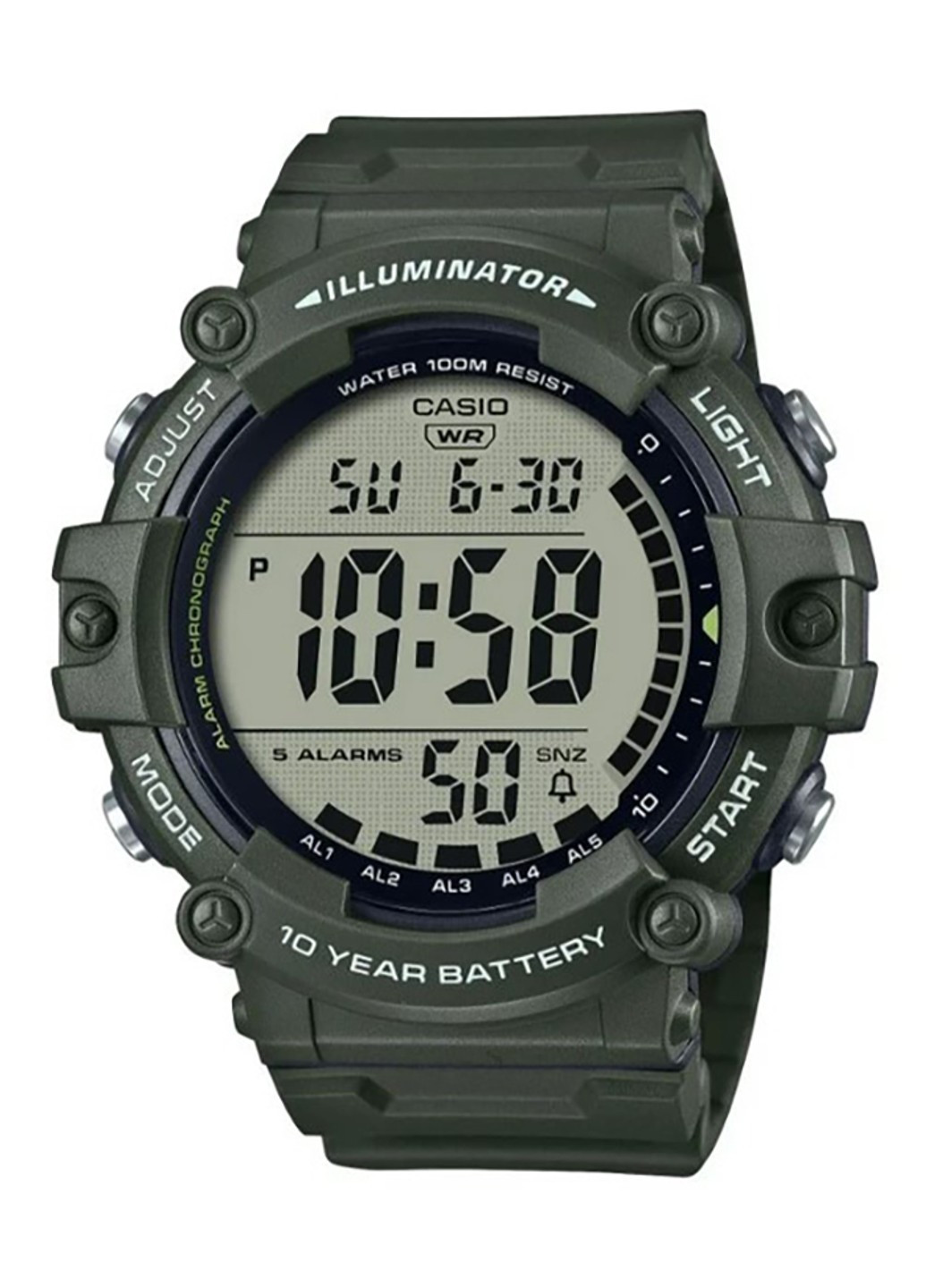 Часы AE-1500WHX-3AVDF Casio (262891303)