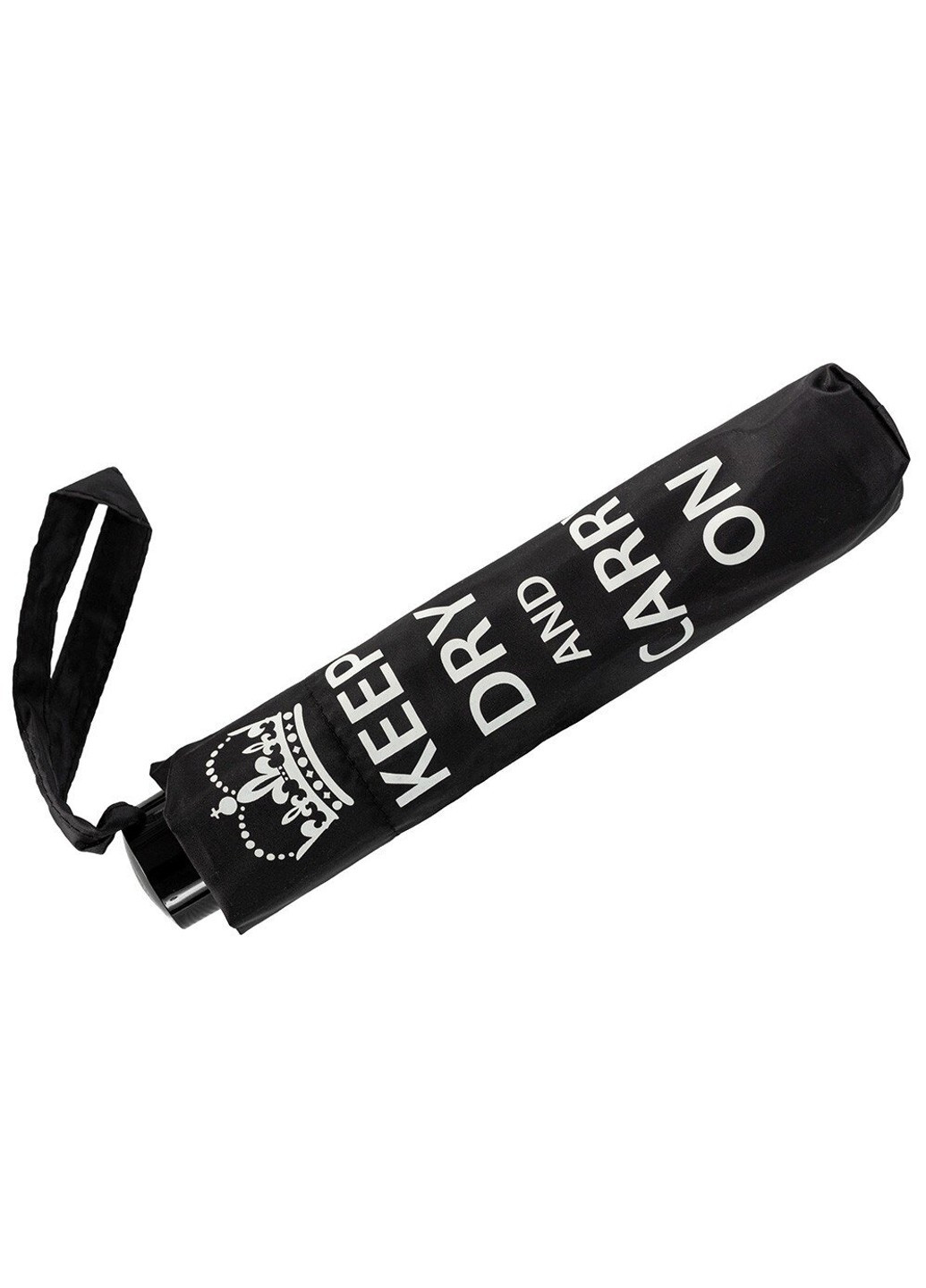 Чёрный механический женский зонтик full412-keep-dry-black Incognito маленький (263135623)