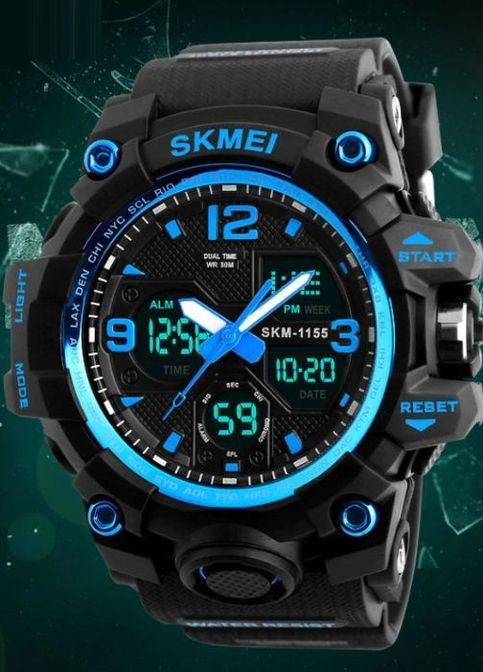 Hamlet Blue 1155B quartz спортивный Skmei (265542776)