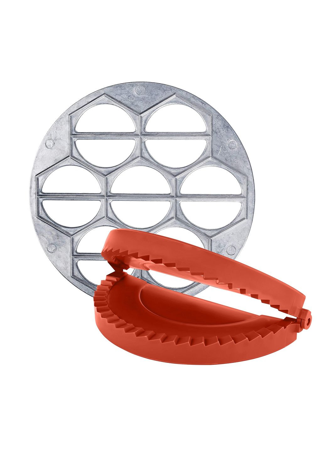 Комплект варенниця та форма для приготування чебуреків та пиріжків ХЕАЗ (274060184)