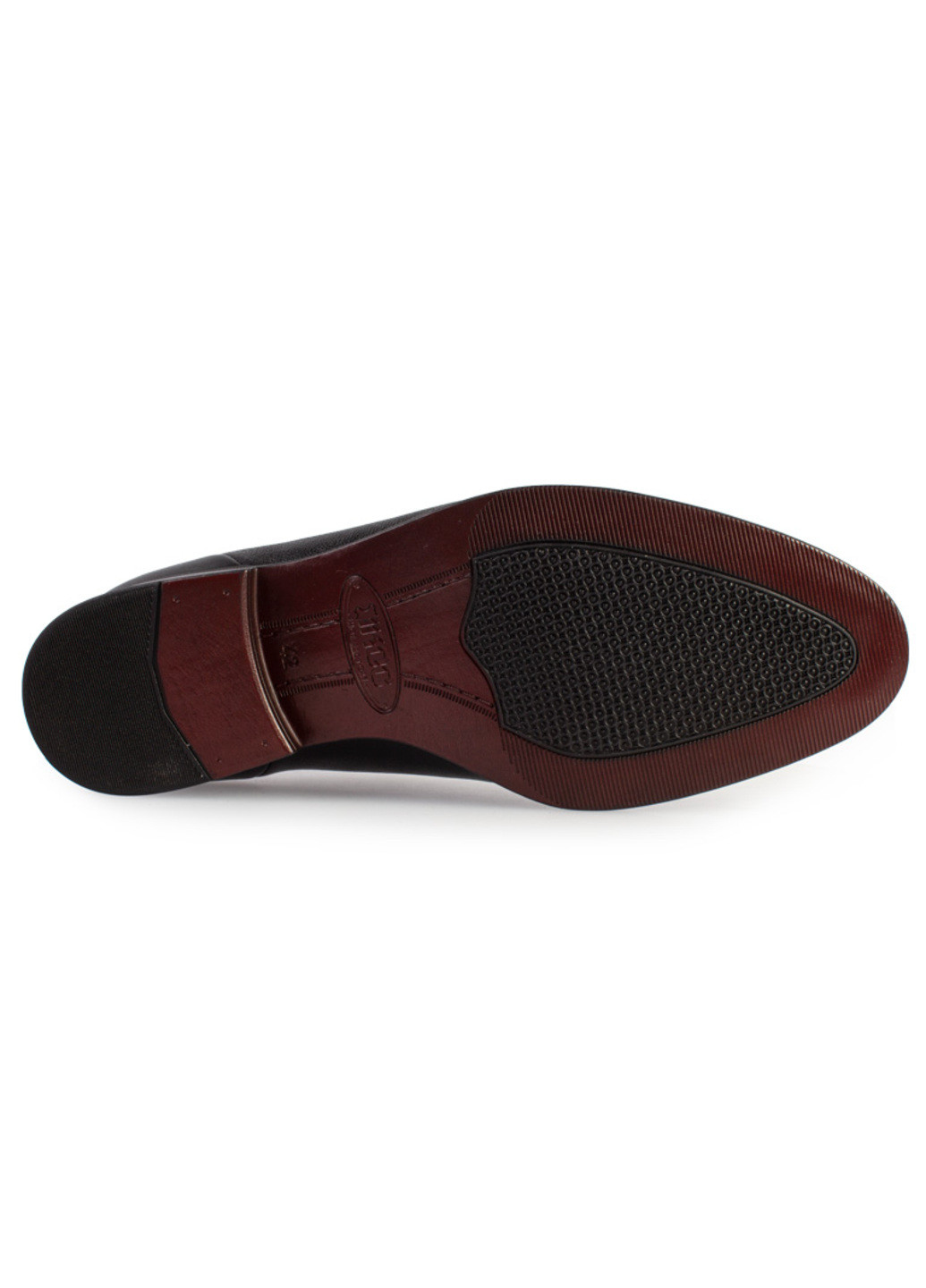 Черные классические туфли мужские бренда 9200180_(1) Ikos на шнурках
