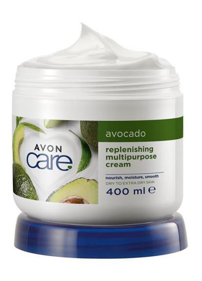 Увлажняющий мультифункциональный крем для лица, рук и тела с маслом авокадо, 400 мл Avon (267810654)