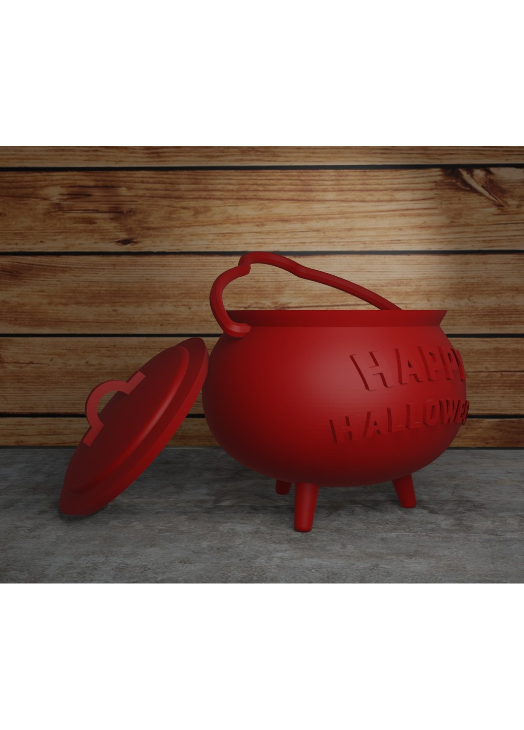Горщик лепрекона «Happy Halloween» з кришкою ЗаСвіт (266425243)