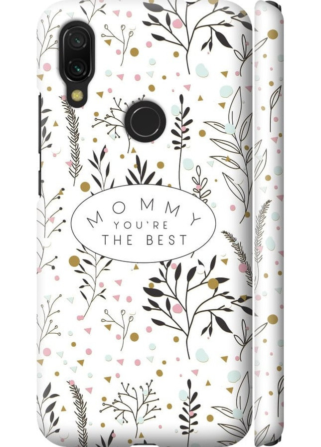 3D пластиковый матовый чехол 'Лучшая мама' для Endorphone Xiaomi Redmi 7 (258181829)