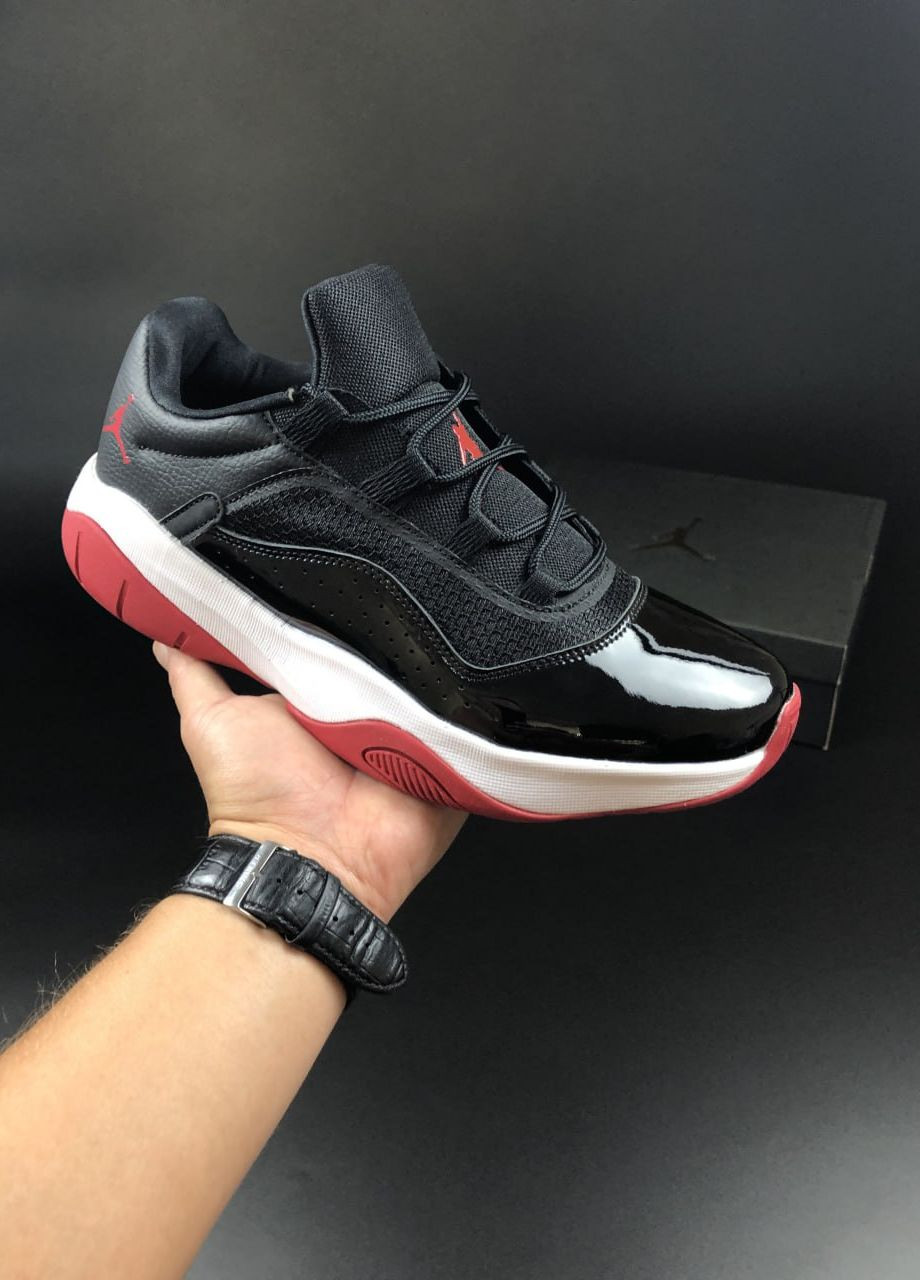 Черные демисезонные кроссовки мужские air jordan 11 cmft, вьетнам Nike