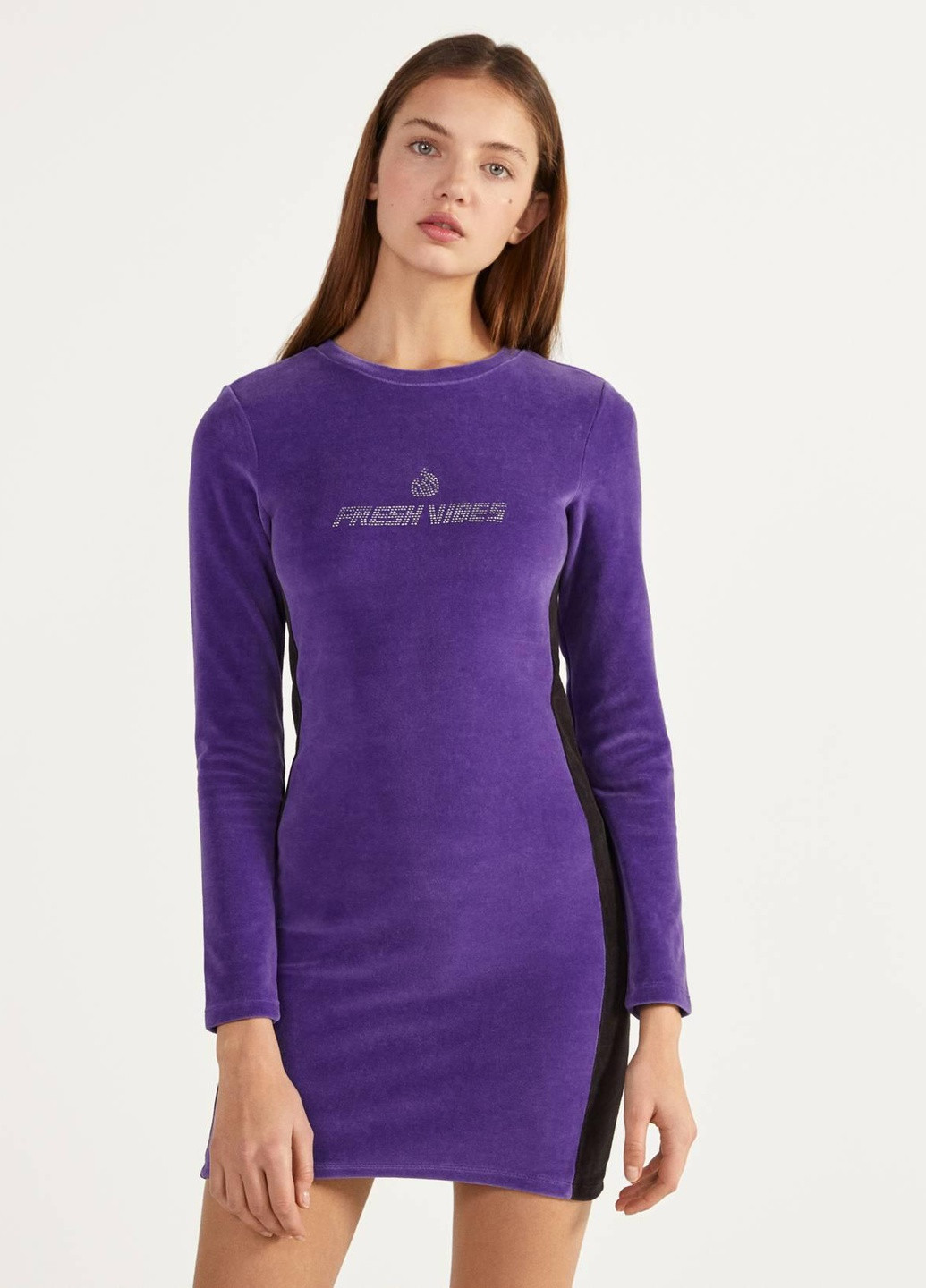 Фиолетовое сукня демісезон,фіолетовий, Bershka