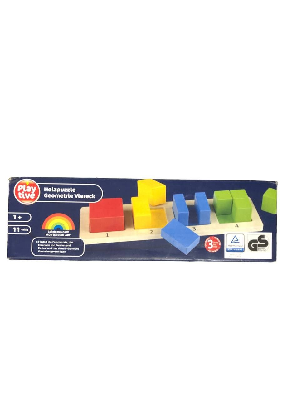 Деревянная головоломка для детей 11 предметов Playtive (270016284)