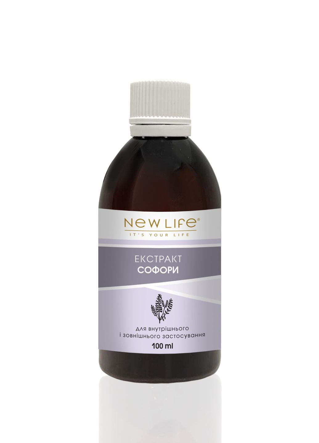 Растительный экстракт Софоры – для сосудов и вен, 100 ml New LIFE (277817017)
