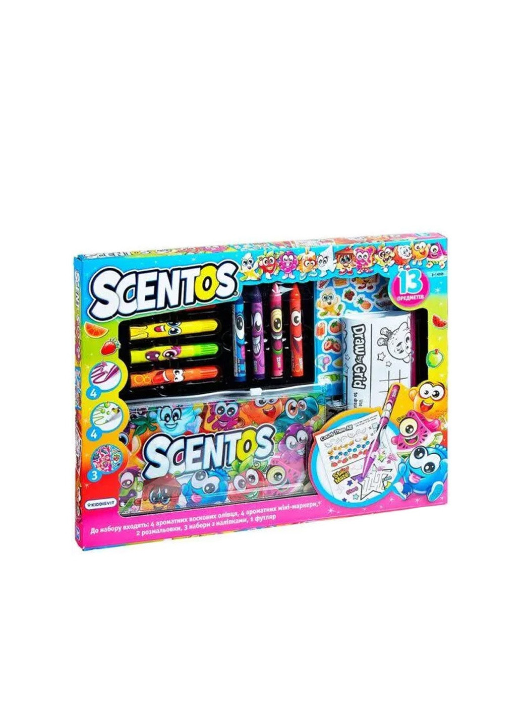 Ароматный набор для творчества "Забавная компания" цвет разноцветный ЦБ-00162690 Scentos (259466507)