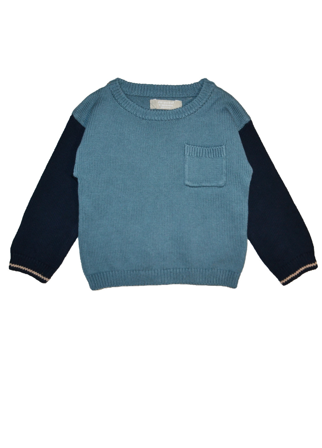 Синий демисезонный свитер пуловер Primark