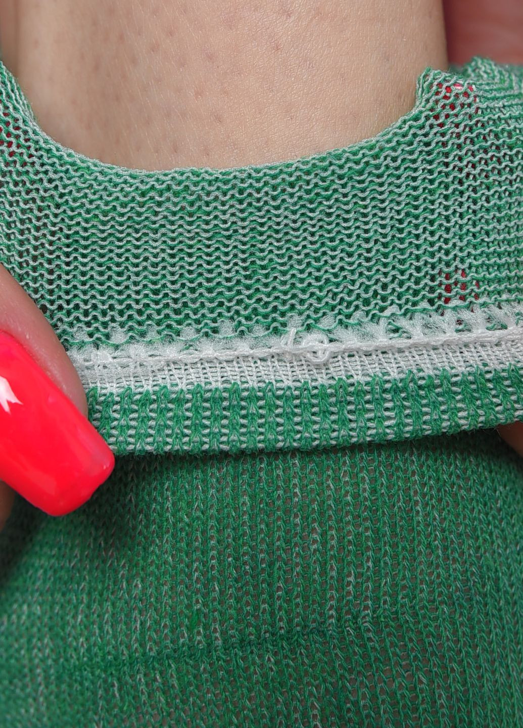 Носки женские зеленого цвета размер 38-41 Let's Shop (261406798)