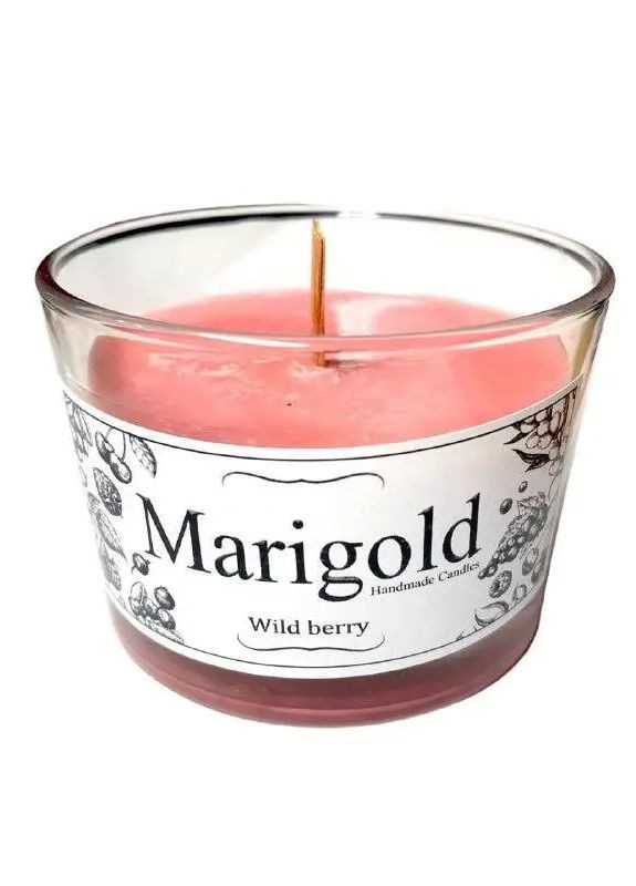 Соєва свічка з ароматом дикої ягоди Marigold Home (268125377)