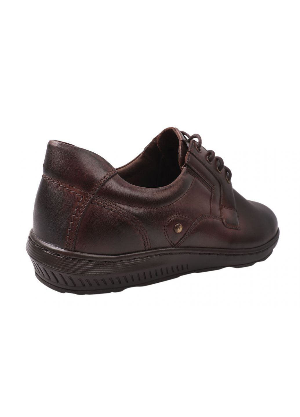 Туфлі чоловічі з натуральної шкіри, на низькому ходу, колір коричневий, Giorgio 20-21dtc (257438110)