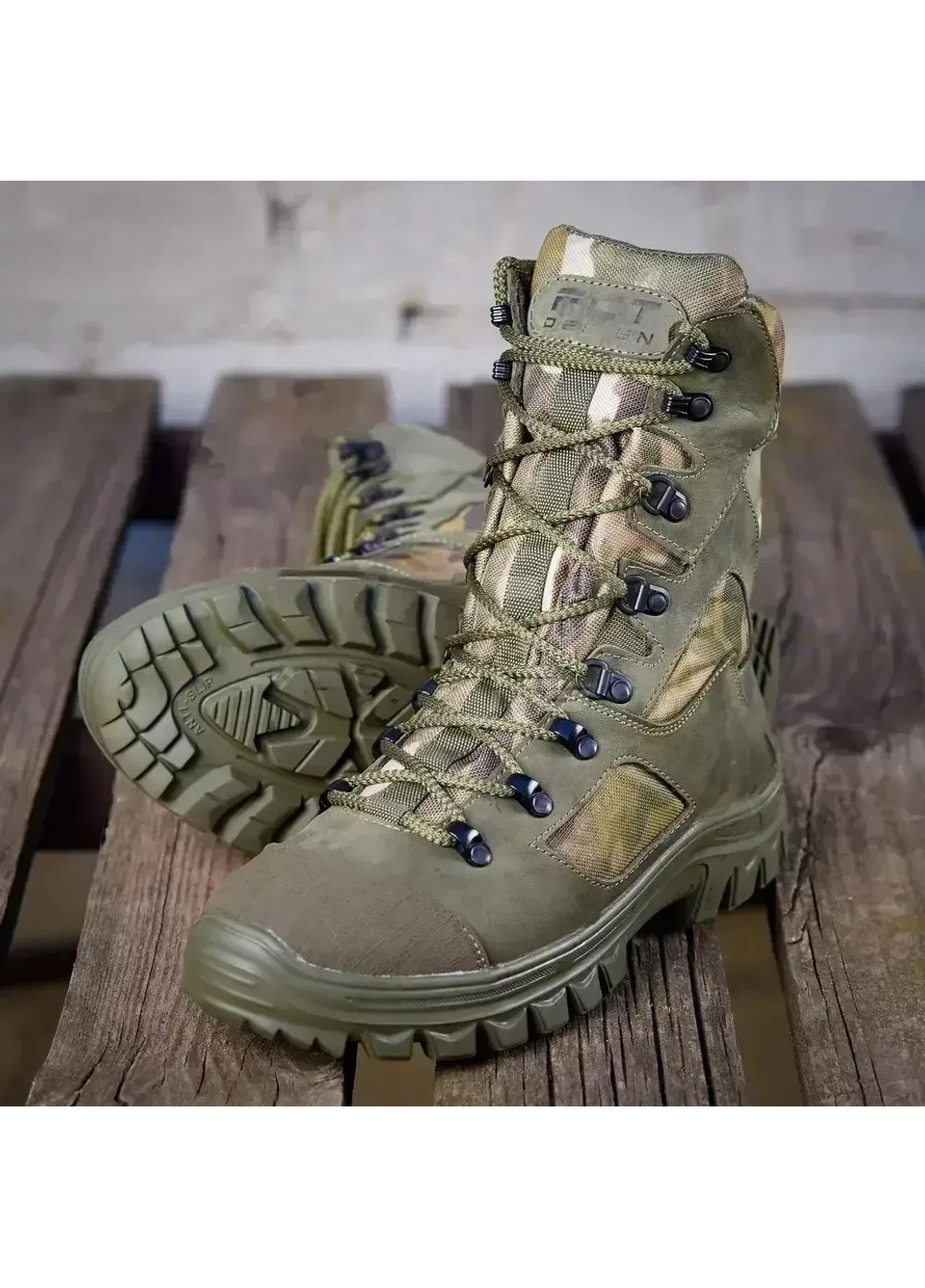 Цветные осенние берцы тактические stalker кордура gore-tex мультикам 46 TALAN