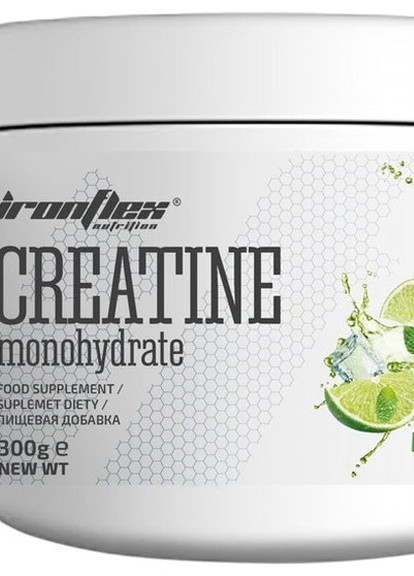 Creatine Monohydrate 300 g /120 servings/ Mojito Ironflex (256722531)