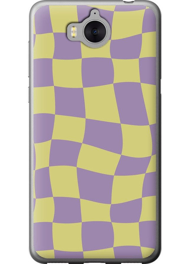 2D пластиковый чехол 'Квадраты v2' для Endorphone Huawei Y5 2017 (257793244)