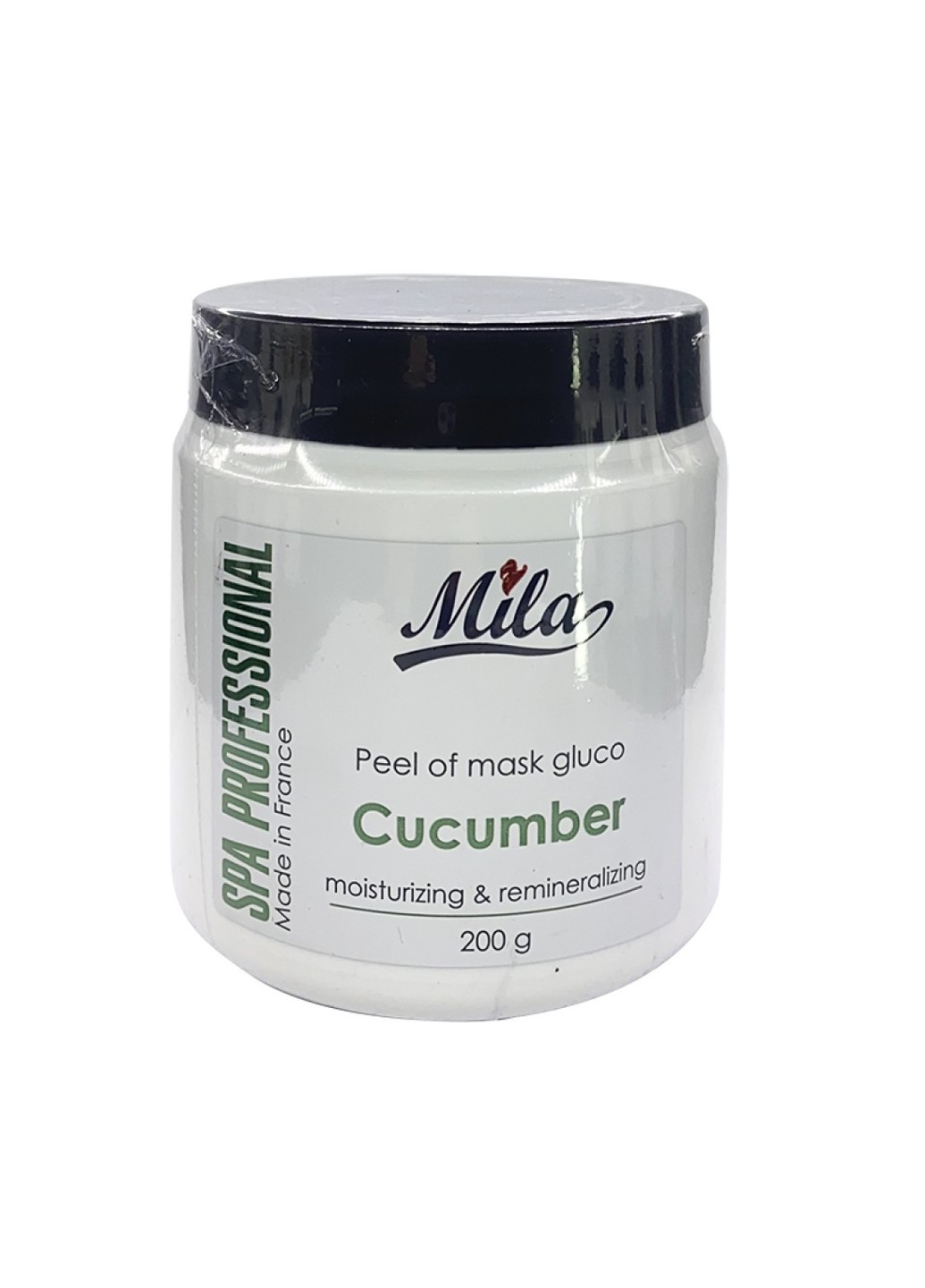 Увлажняющая маска альгинатная для лица с экстрактом огурца и глюкозой Glucoempreinte cucumber Perfect 200 г Mila (269238110)