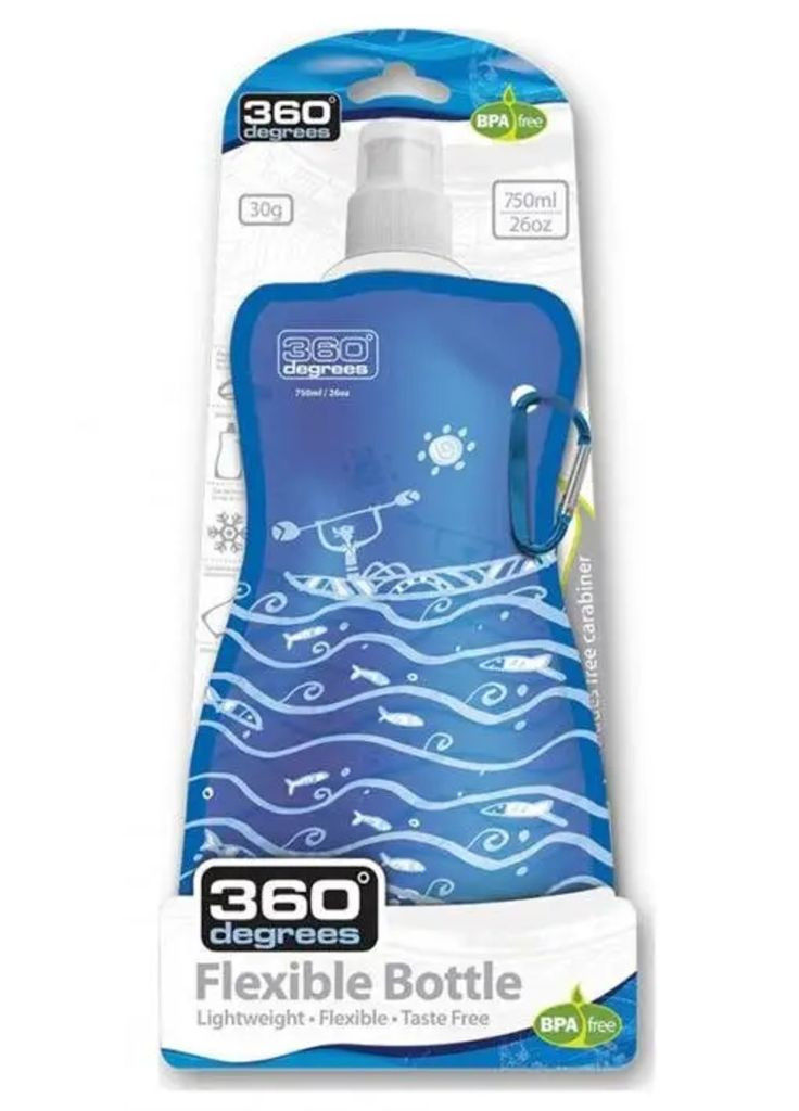 Пляшка Flexi Bottle Boat Blue 750 ml від Sea to Summit 360 Degrees (275865579)