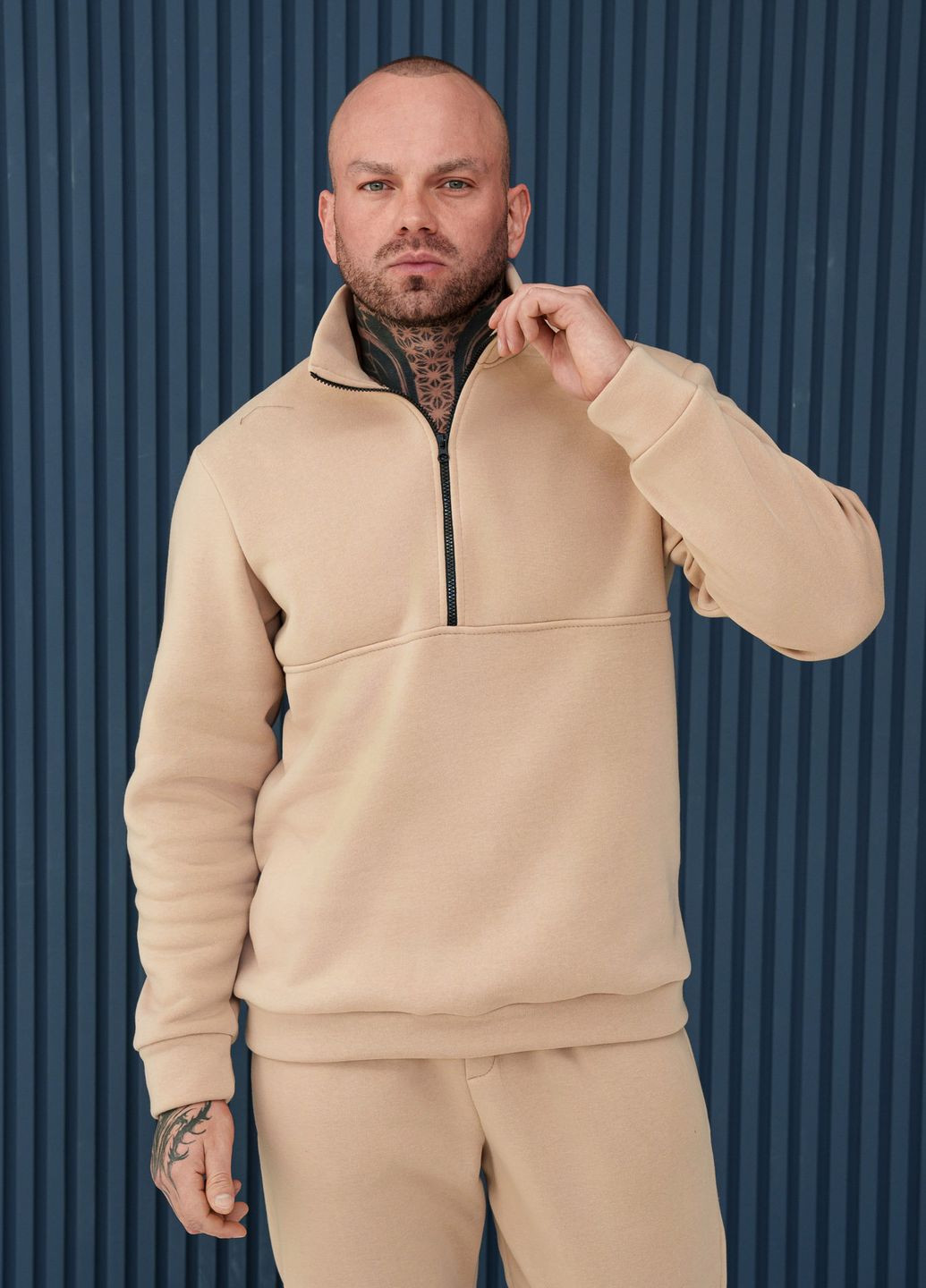 Костюм спортивный мужской флисовый No Brand спортивный костюм (266914640)