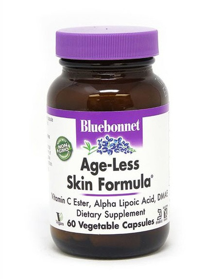 Age-Less Skin Formula 60 Veg Caps Bluebonnet Nutrition (256719694)
