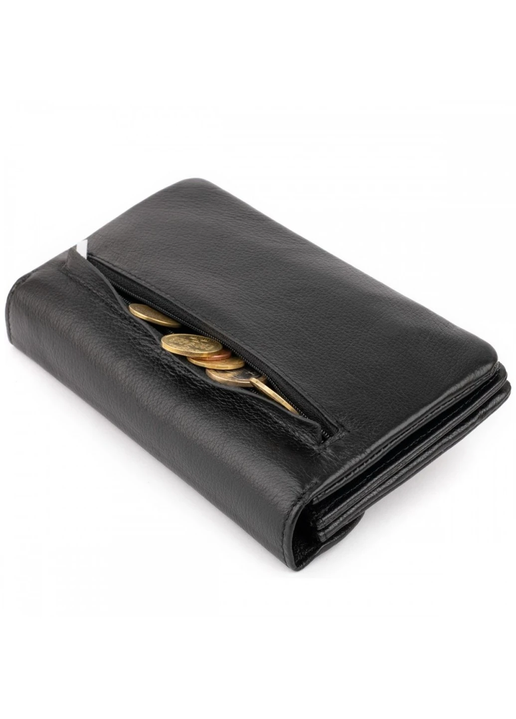 Жіночий шкіряний клатч ST Leather 19316 Чорний ST Leather Accessories (262453853)