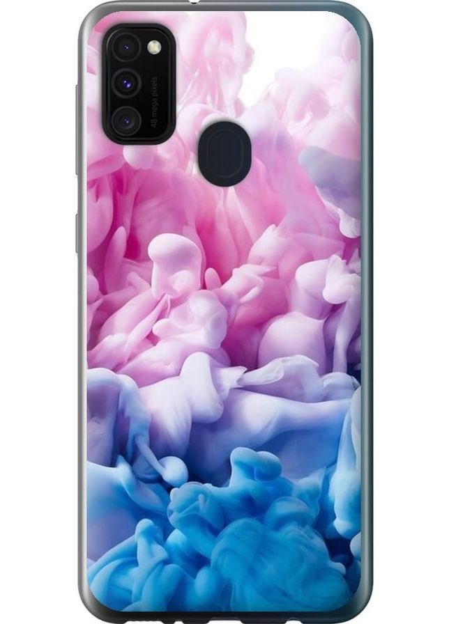 Силіконовий чохол 'Акварель абстракція' для Endorphone Samsung Galaxy M21 M215F (276193403)