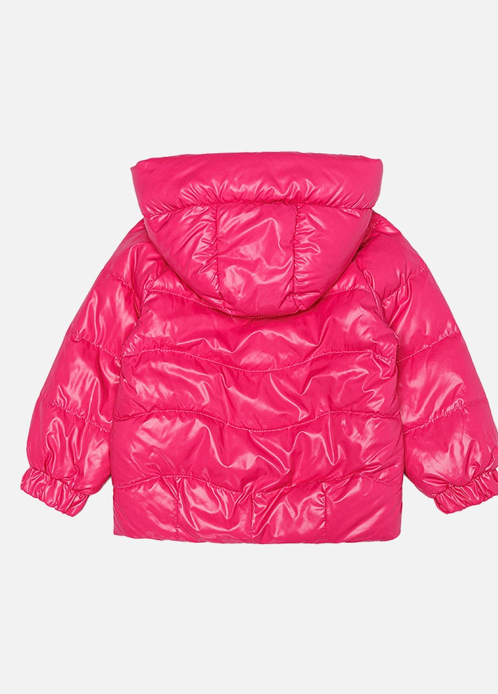 Малинова демісезонна куртка коротка демісезонна для дівчинки колір малиновий цб-00186280 Yuki