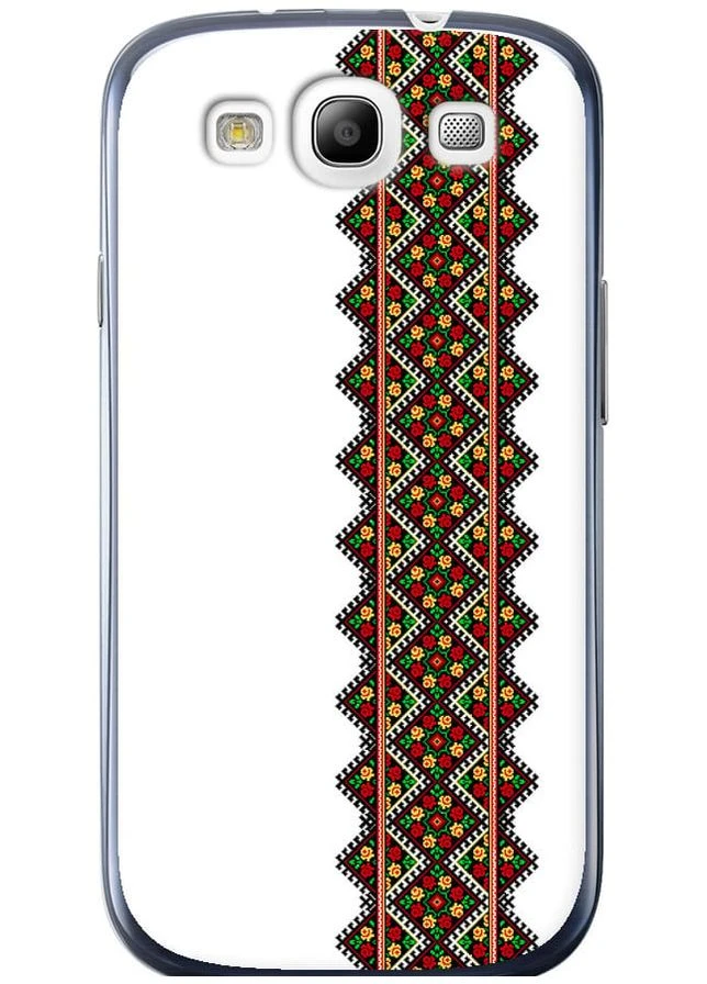 2D пластиковый чехол 'Вышиванка 17' для Endorphone Samsung Galaxy S3 i9300 (269344062)