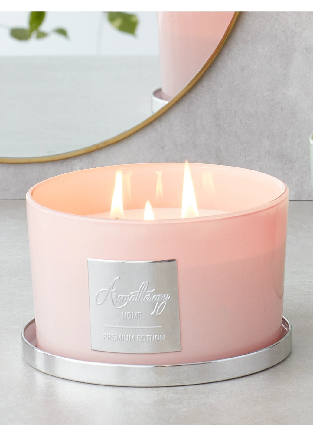 Преміальна ароматична свічка Aromatherapy Home Premium Edition солодкий аромат журавлинного чаю, 1 кг Pepco (259518290)
