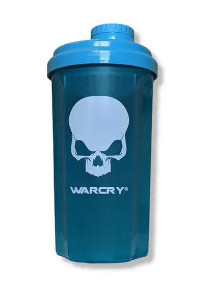 Шейкер Shaker Warcry 700 ml (Neon Blue) Genius Nutrition (276840800)
