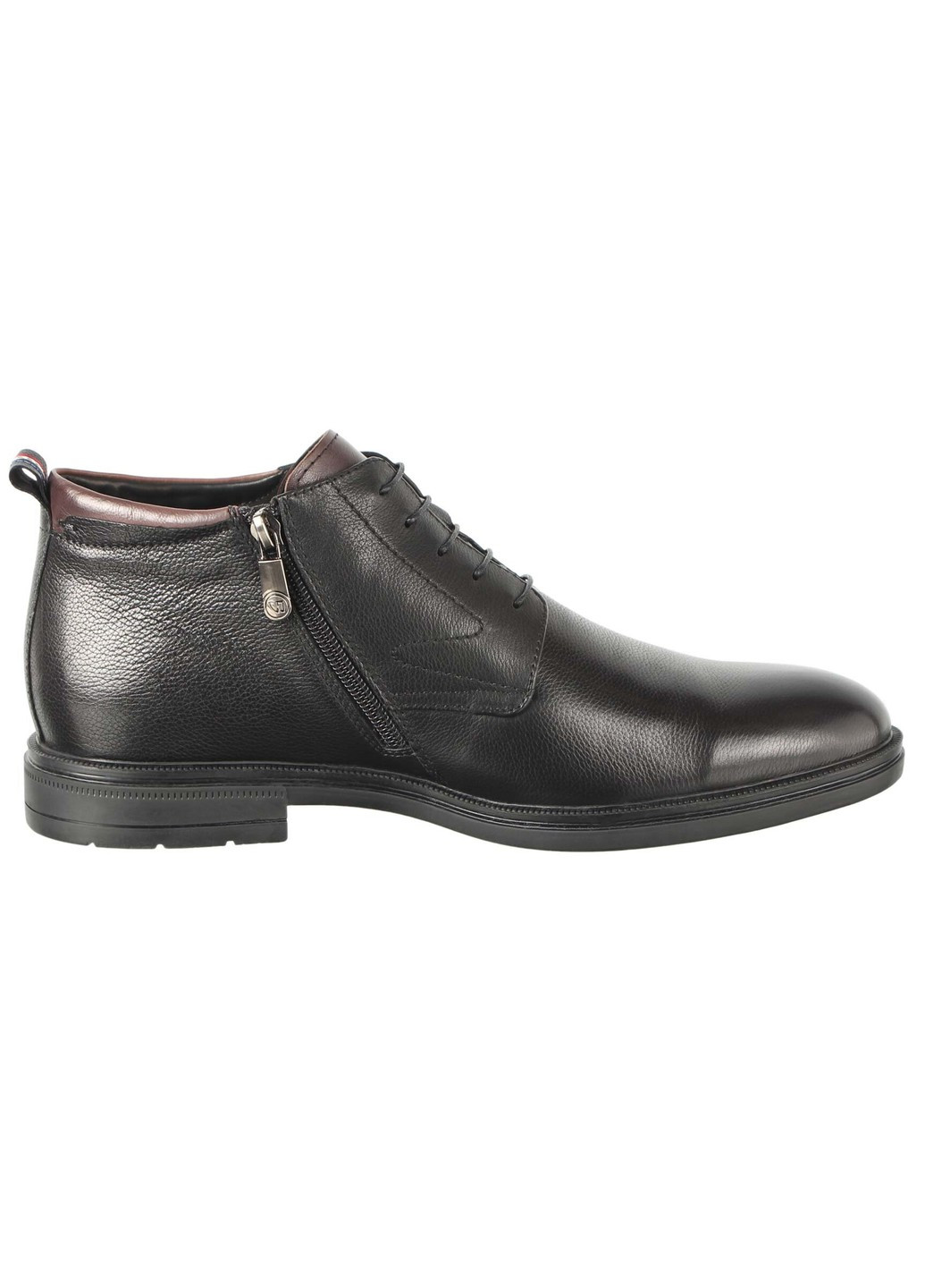 Черные зимние мужские зимние ботинки классические 196787 Cosottinni