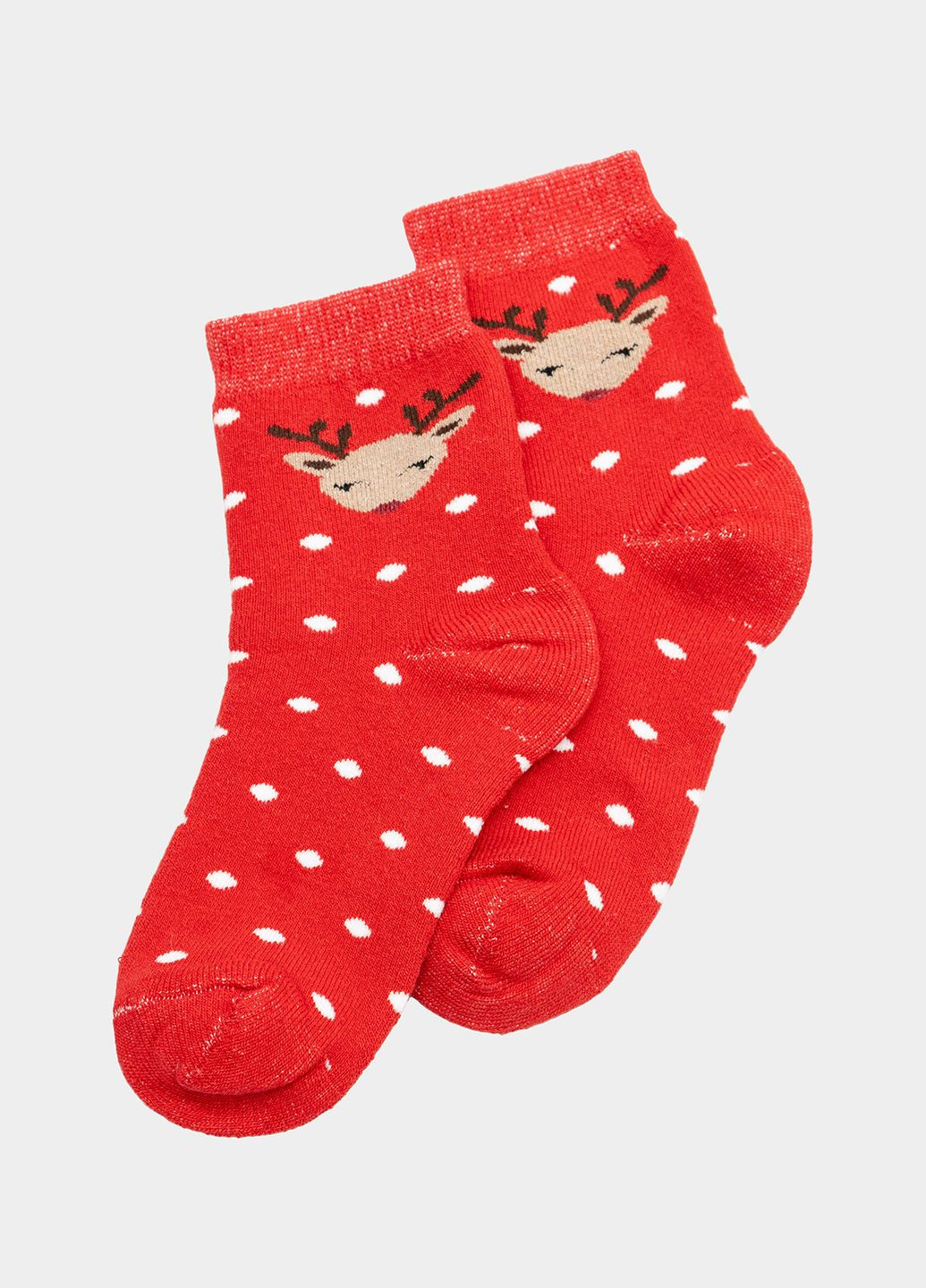 Носки для девочки цвет красный ЦБ-00231995 Шкарпеткофф (271515686)