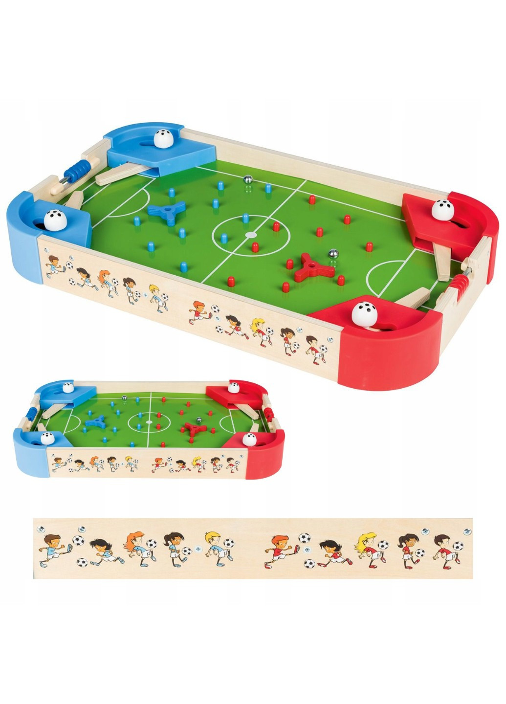 Настільний дитячий пінбол для двох гравців "Футбол" 3+ роки Playtive (267501423)