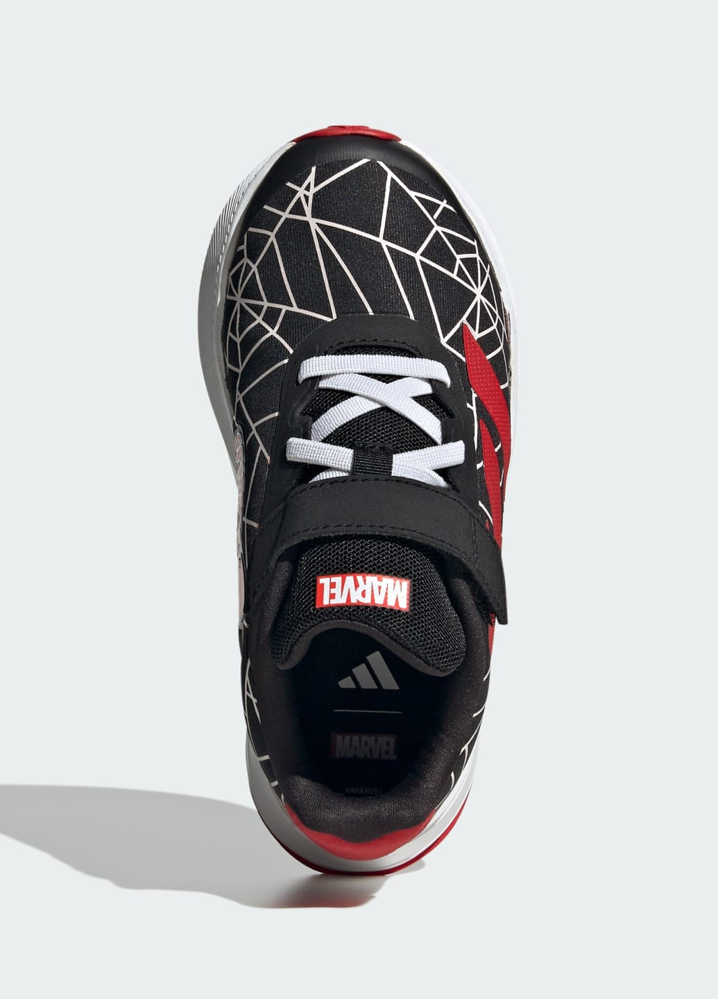 Черные всесезонные кроссовки marvel duramo sl kids adidas