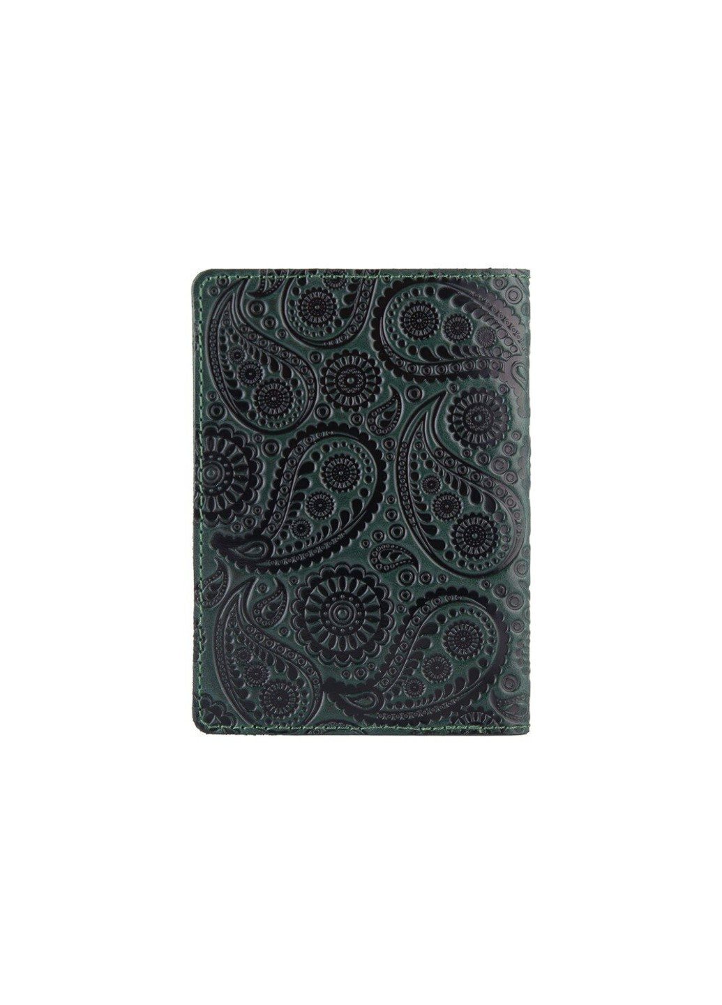 Кожаная обложка на паспорт HiArt PC-01 Crystal Red Buta Art Красный Hi Art (268371901)