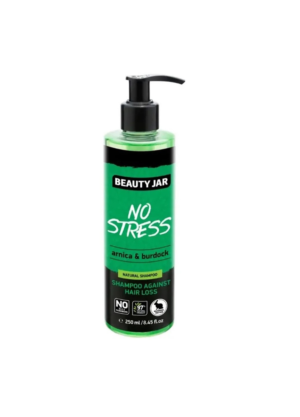 Шампунь против выпадения волос No Stress 250 мл Beauty Jar (263514155)