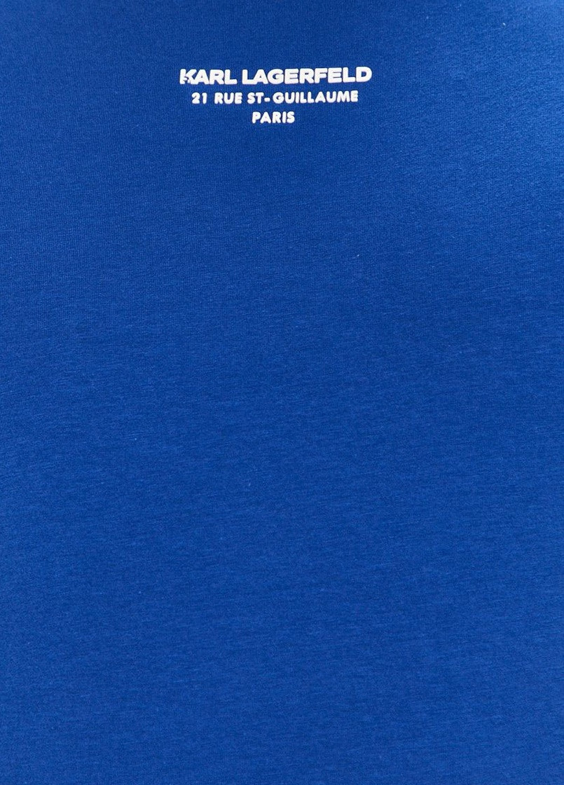 Синяя футболка Karl Lagerfeld
