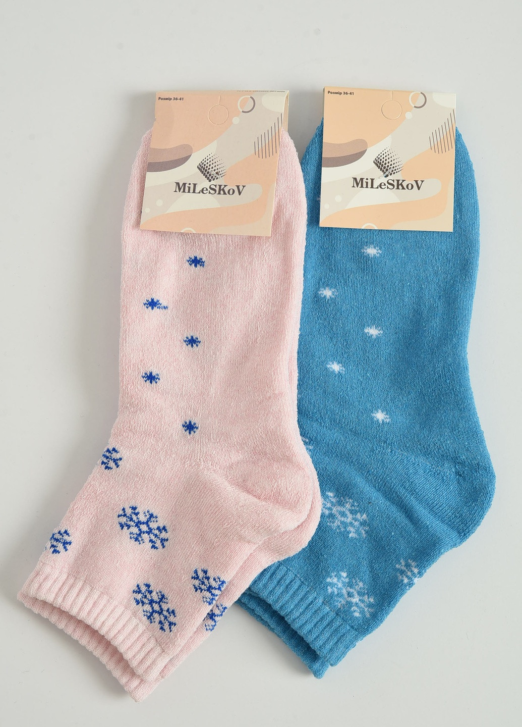 Шкарпетки махрові жіночі розмір 36-41 Let's Shop (256971178)
