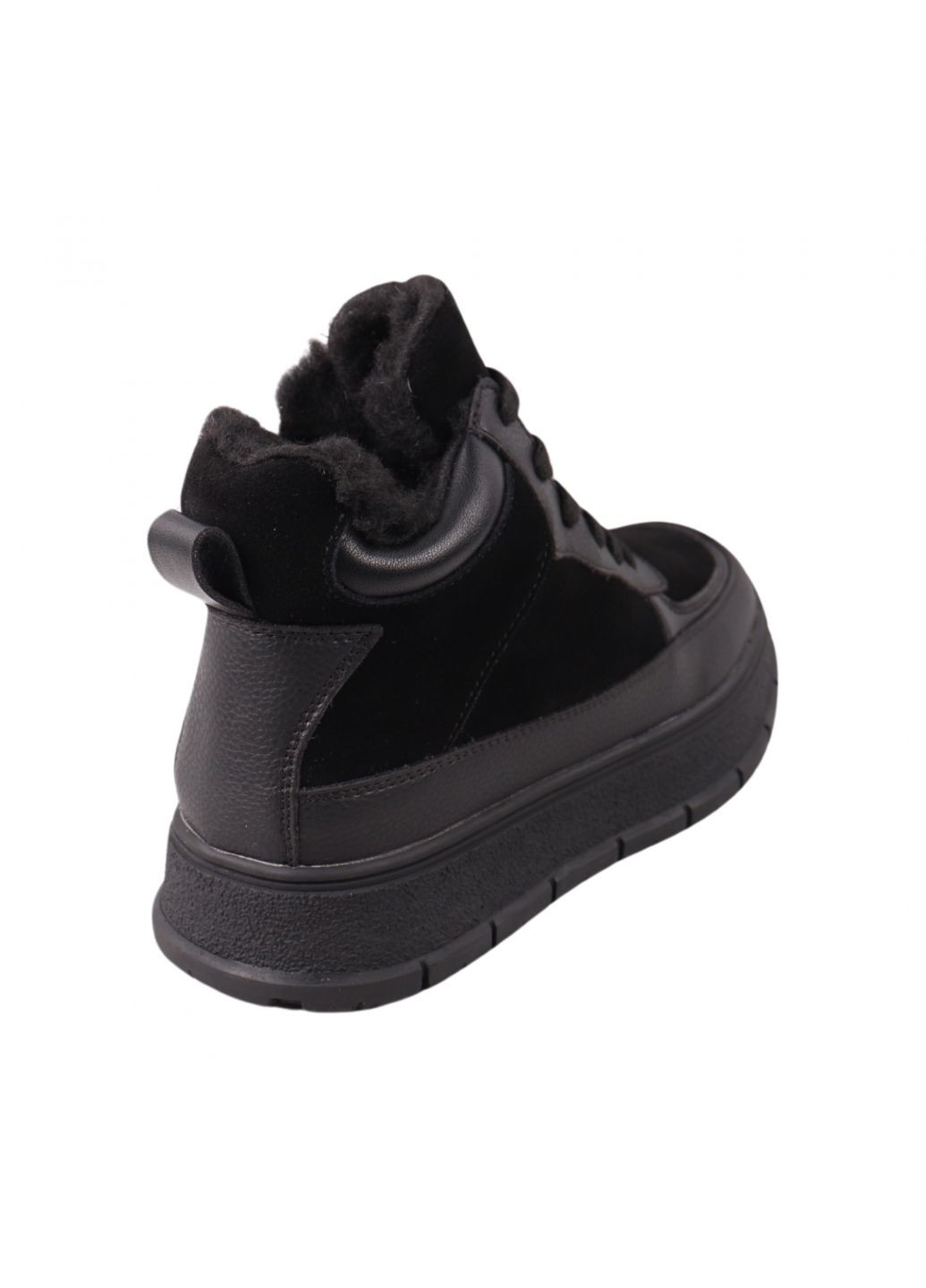 ботинки женские черные натуральная замша Gifanni